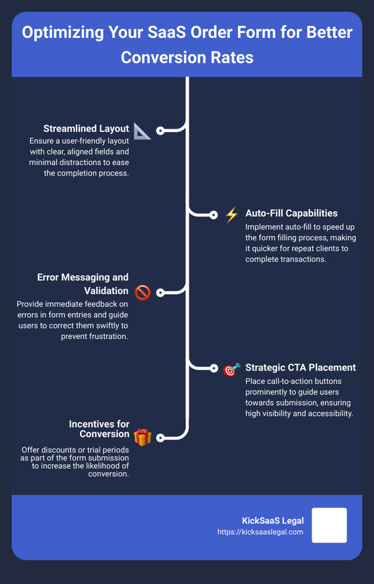 The Essential Guide to Crafting a SaaS Order Form That Converts